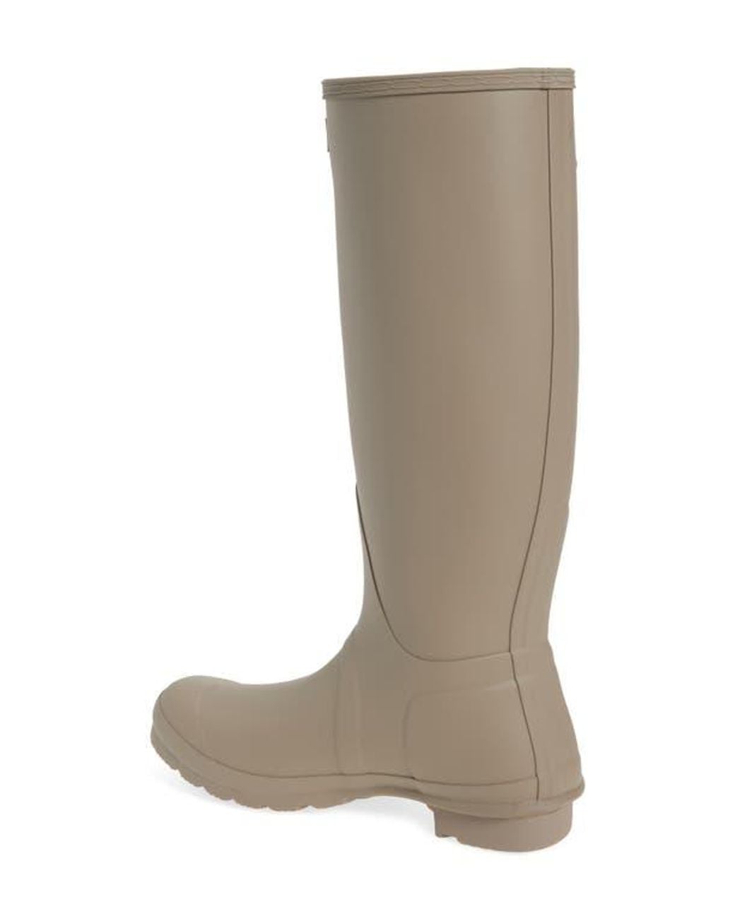 Hunter Brown Original Tall Rain Boot