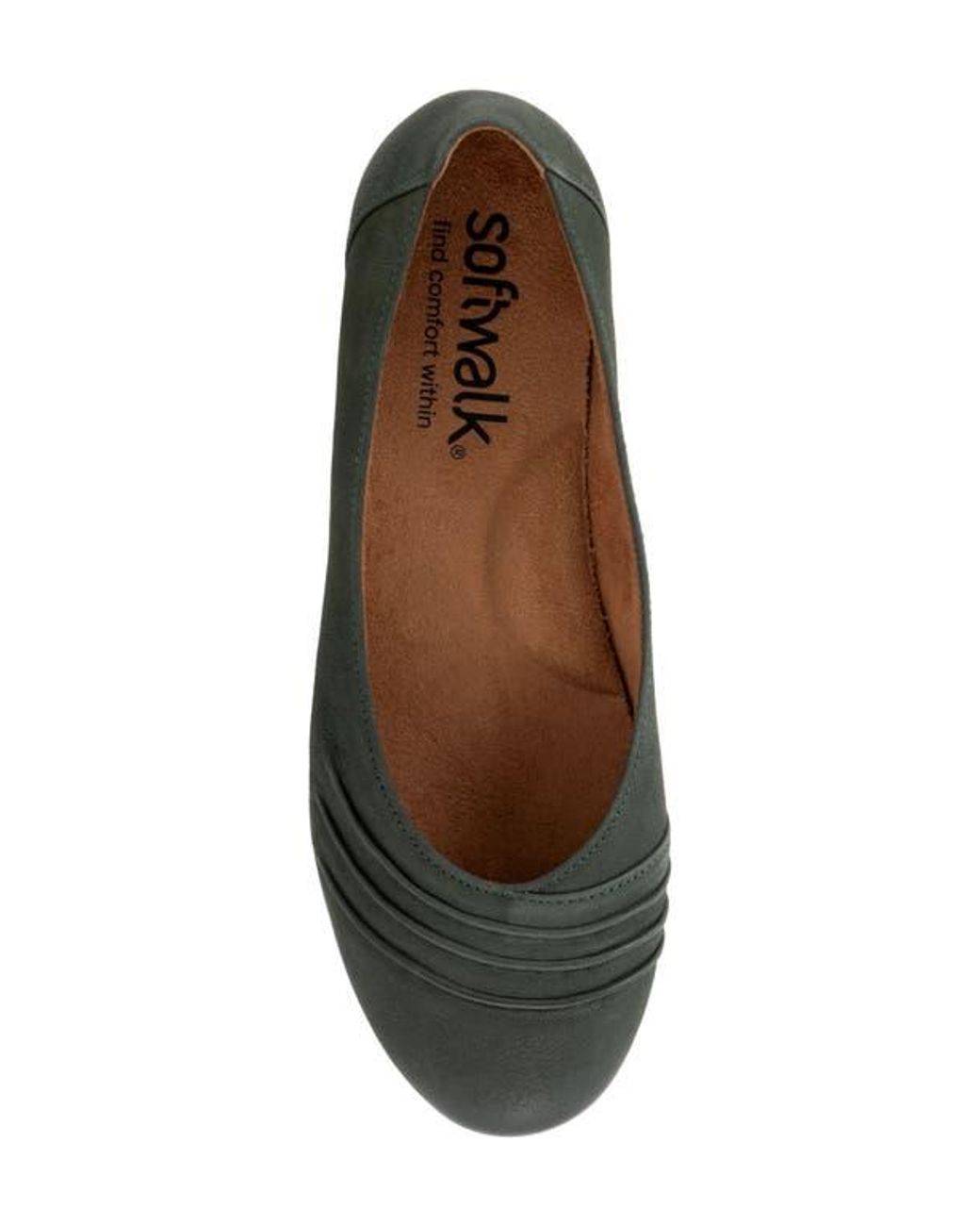 Softwalk® Green Safi Flat