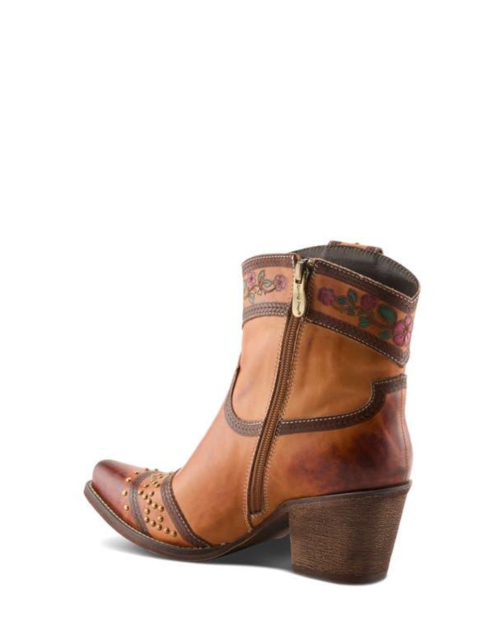 Spring Step Brown Saddleup Western Boot
