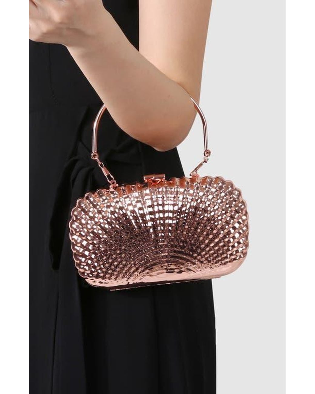 BERNESS Multicolor Shell Clutch