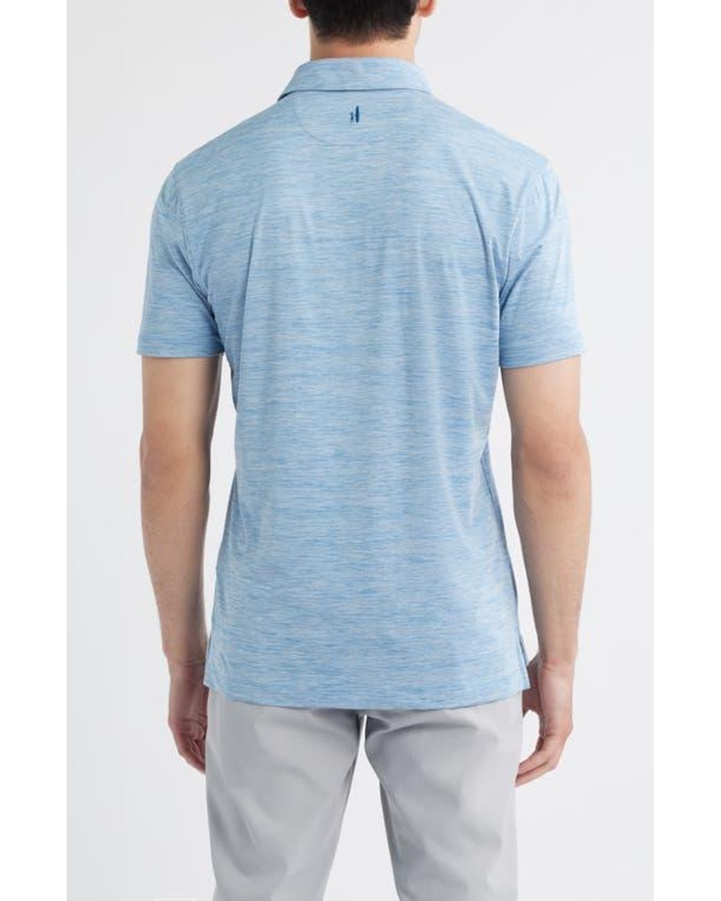 Johnnie-o Blue Huron Prep-Formance Polo for men