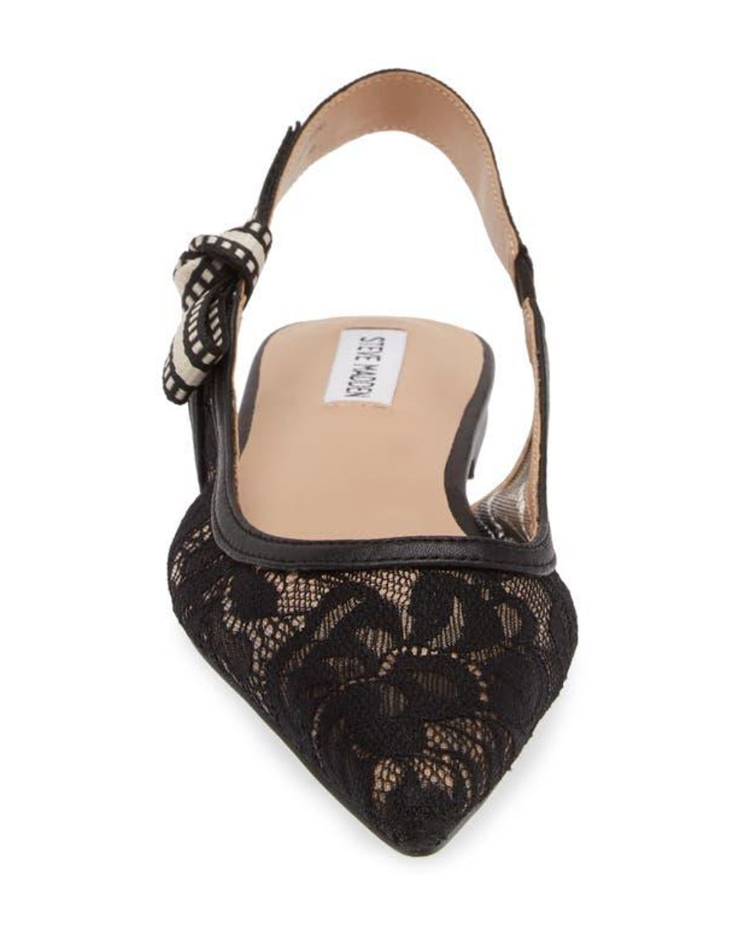 Steve Madden Olsen Slingback Pointed Toe Flat | Lyst