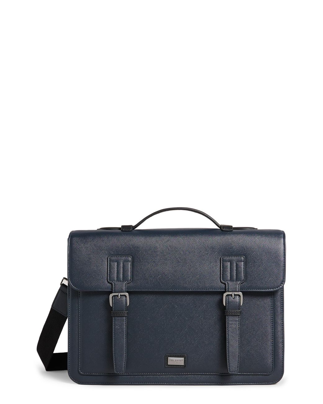 Ted Baker Joinn Faux Leather Satchel in Black for Men Lyst