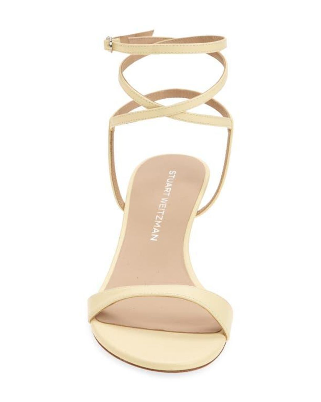 Stuart Weitzman Natural Nudist Wrap Sandal