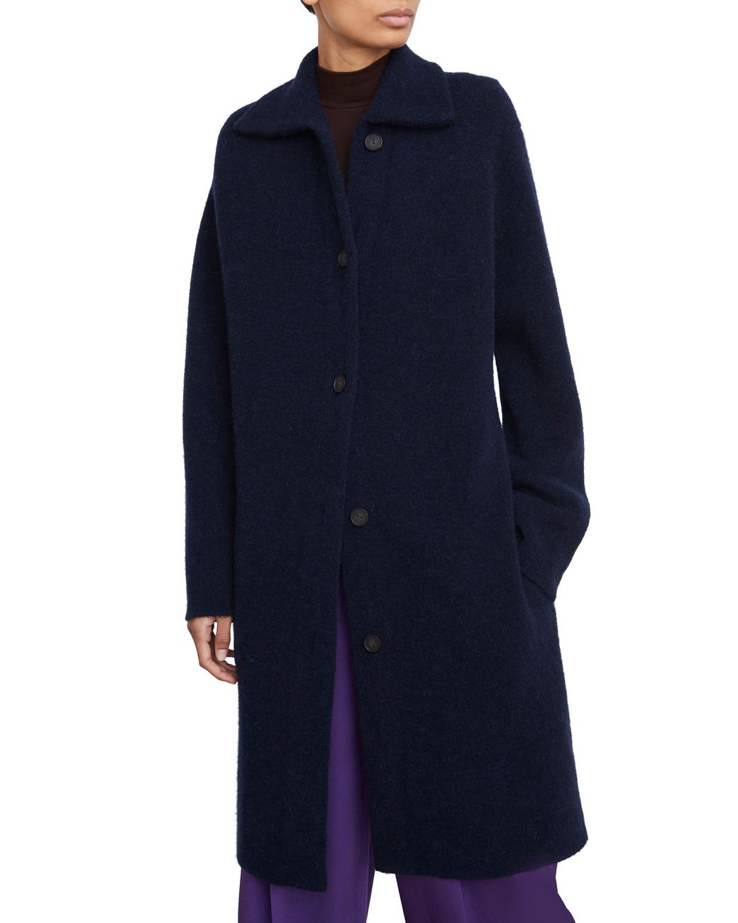 Vince wide store collar cardigan