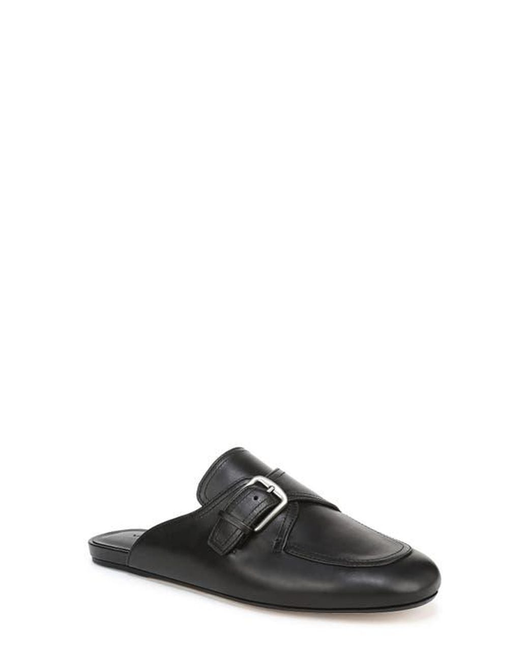 Vince Black Minetta Loafer Mule