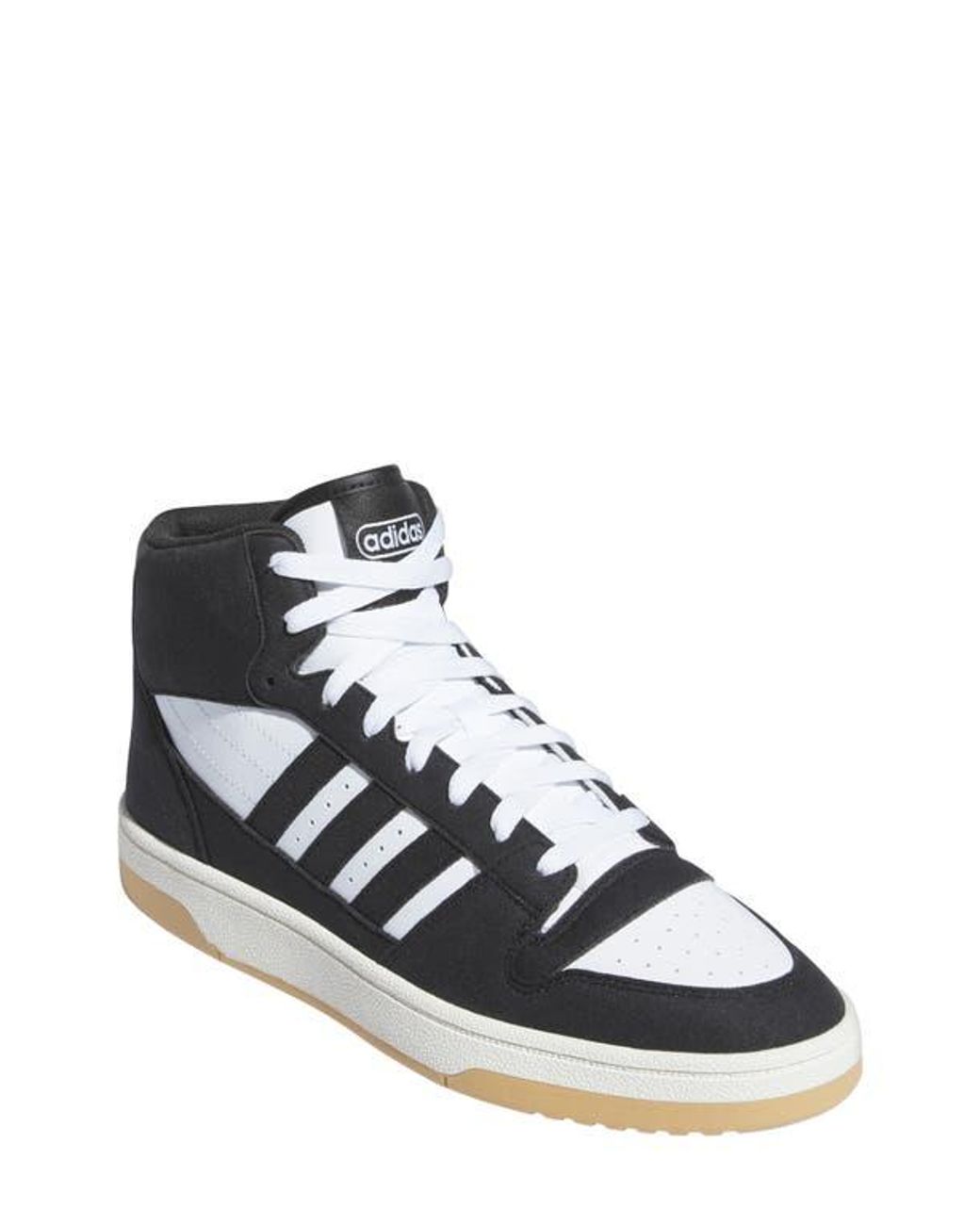 adidas gazelle silver green womens adidas Men's Hoops 3.0 Mid Basketball Shoes, Size 10.5, Black/Black/White main image 1