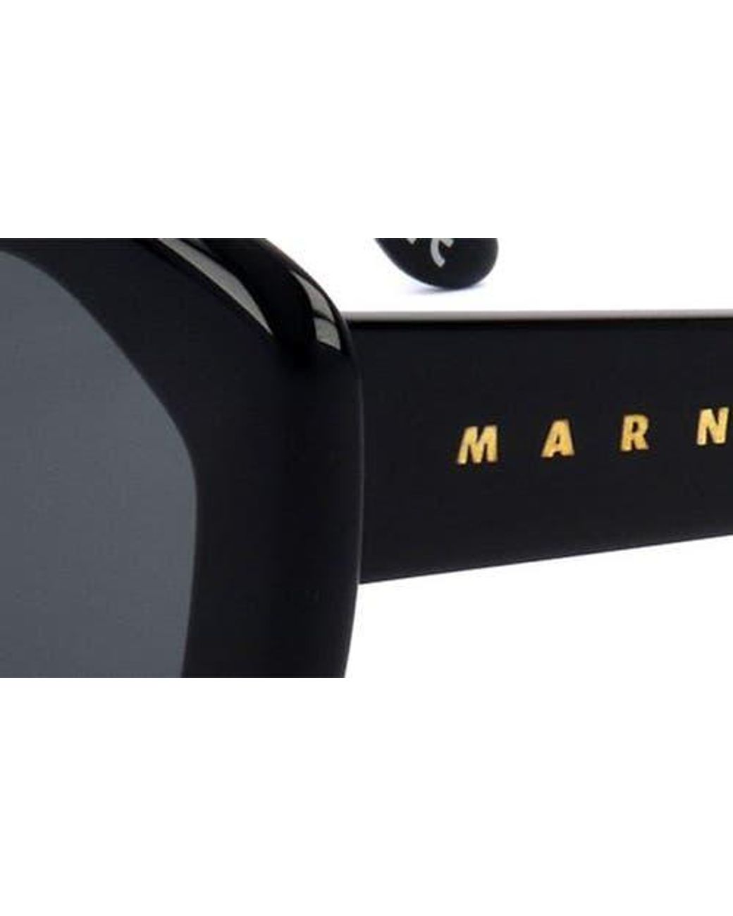 Marni Black 51Mm Square Sunglasses