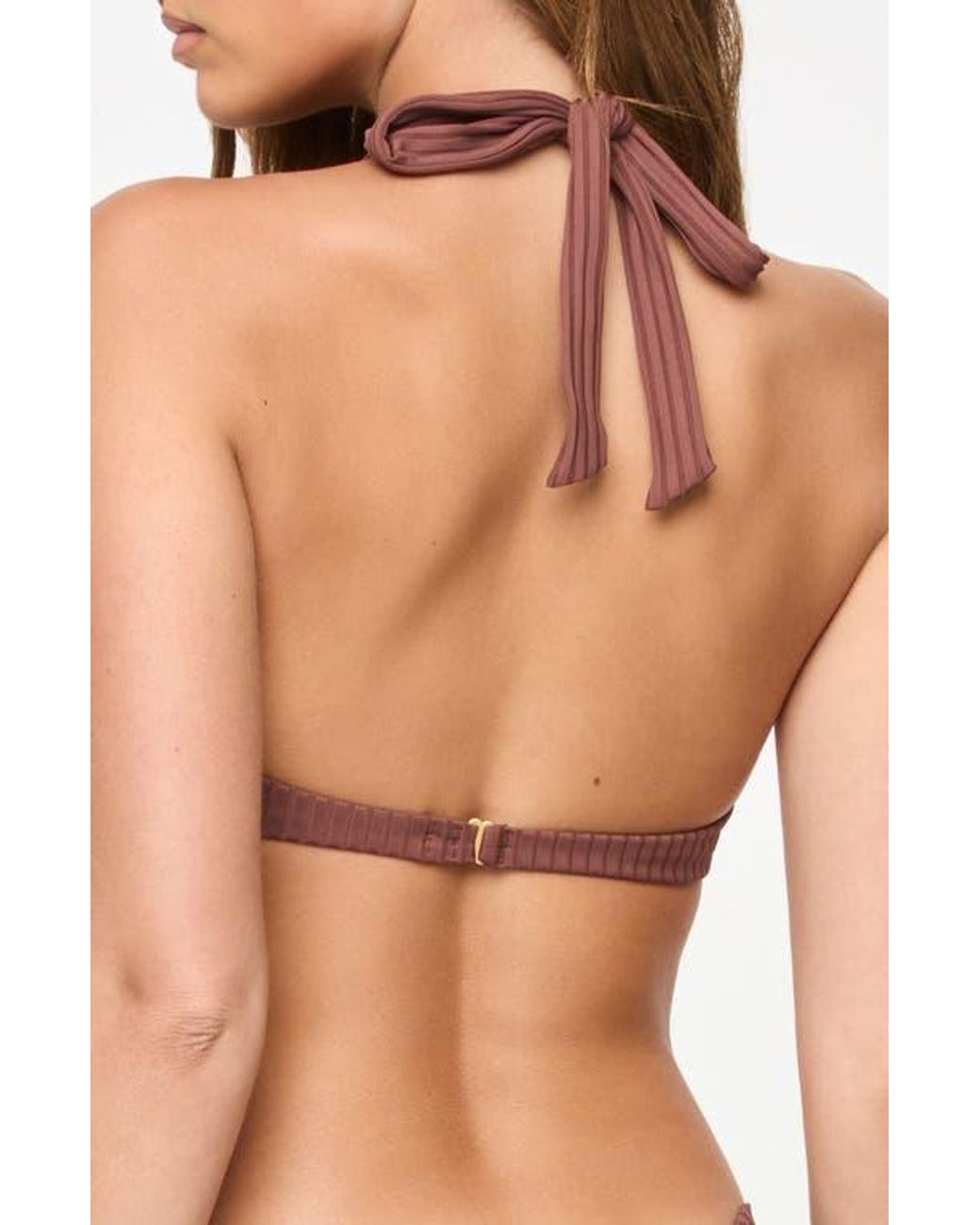 LSPACE Pink Isa Underwire Bikini Top