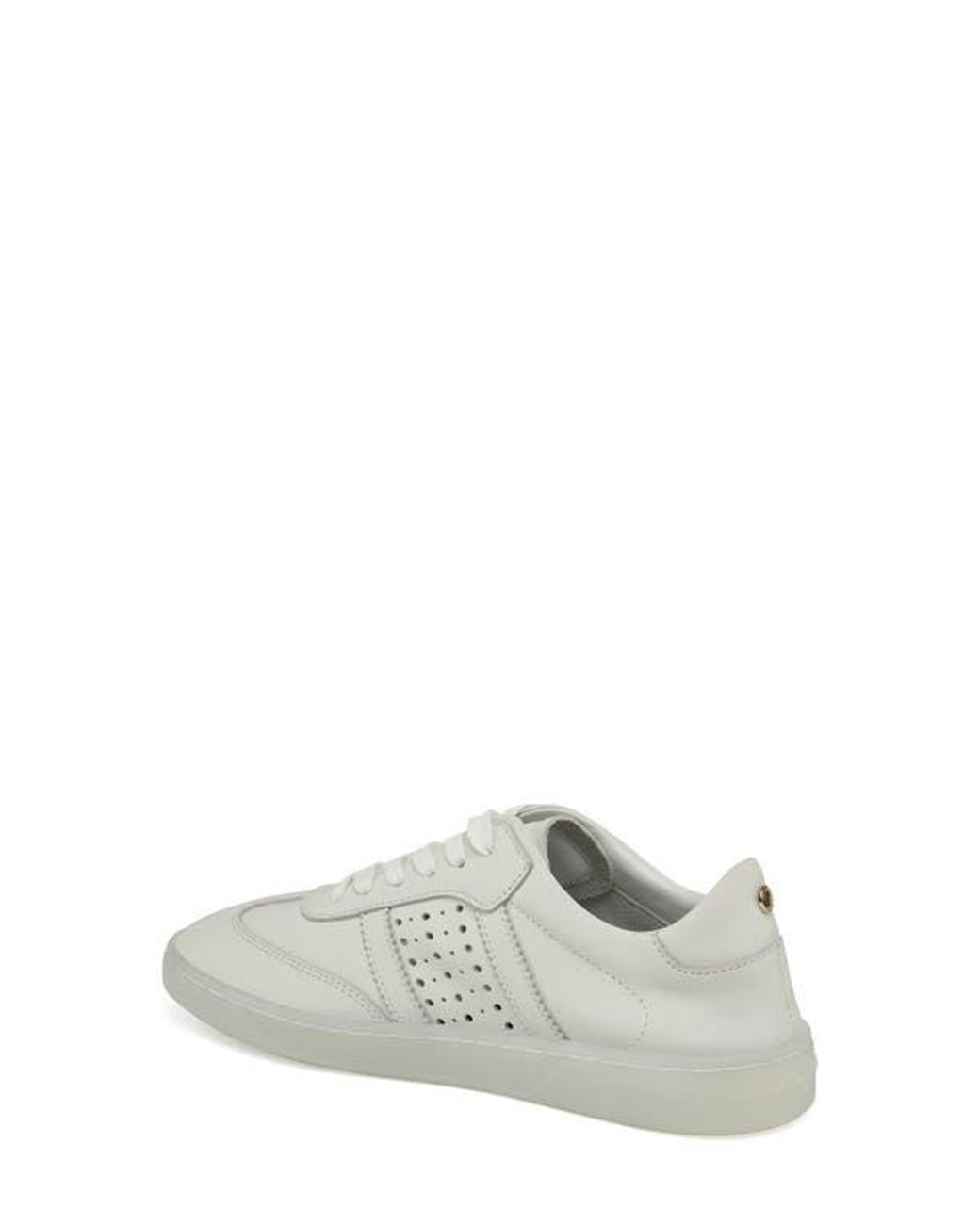 J/Slides White Hunter Leather Sneaker