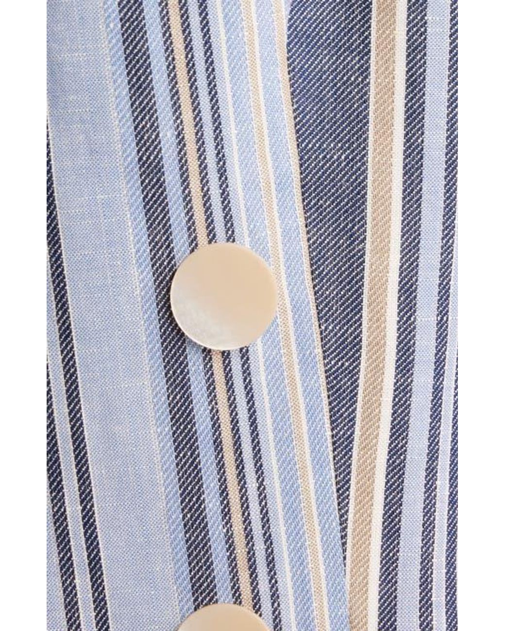 Anne Klein Blue Stripe Blazer