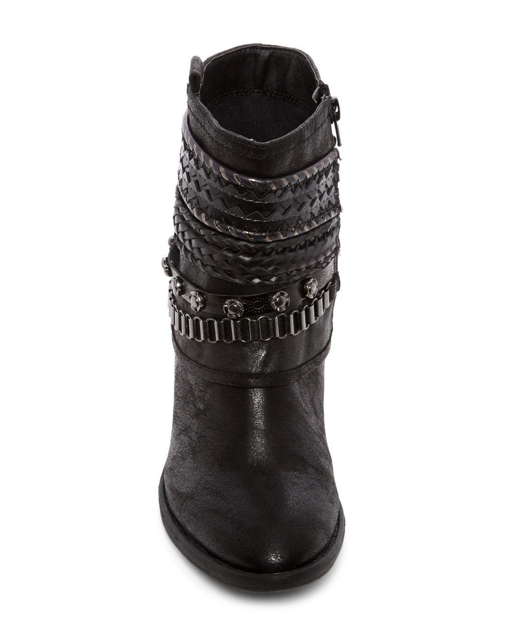 Carlos santana black clearance booties