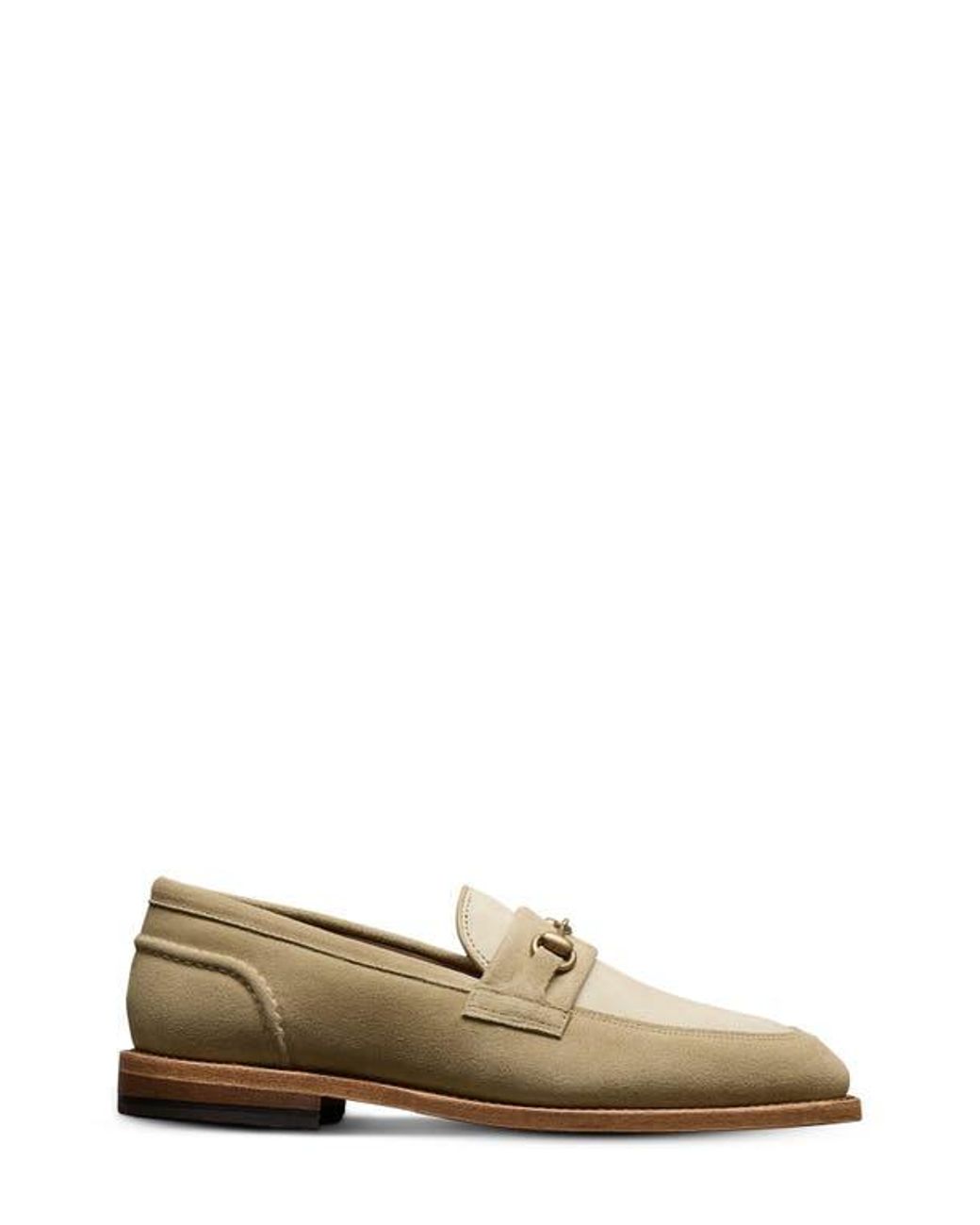 Allen Edmonds White Randolph Bit Loafer for men