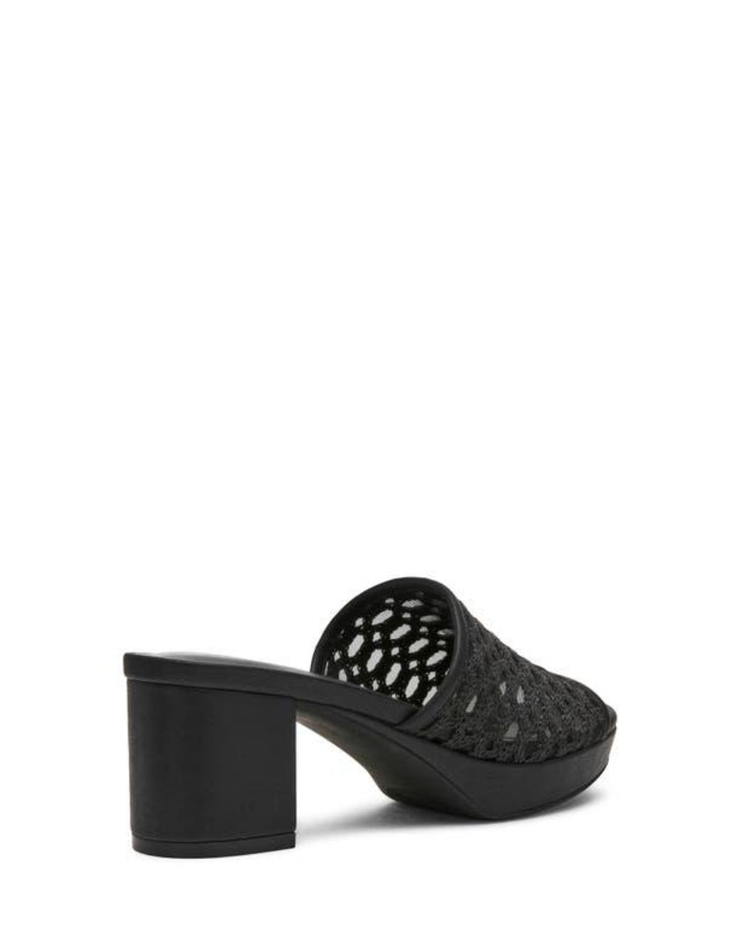 Anne Klein Black Paros Platform Sandal