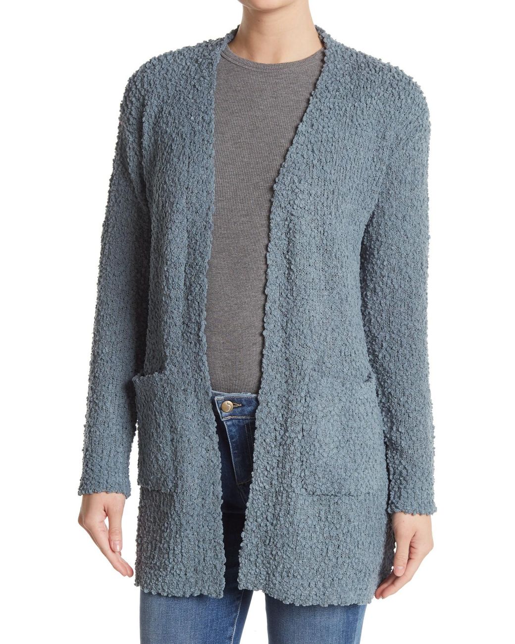 bobeau cardigan with pockets