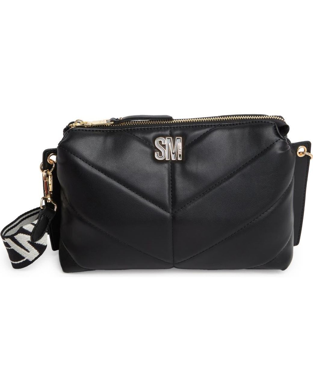 Steve madden blexi chevron quilted crossbody hotsell