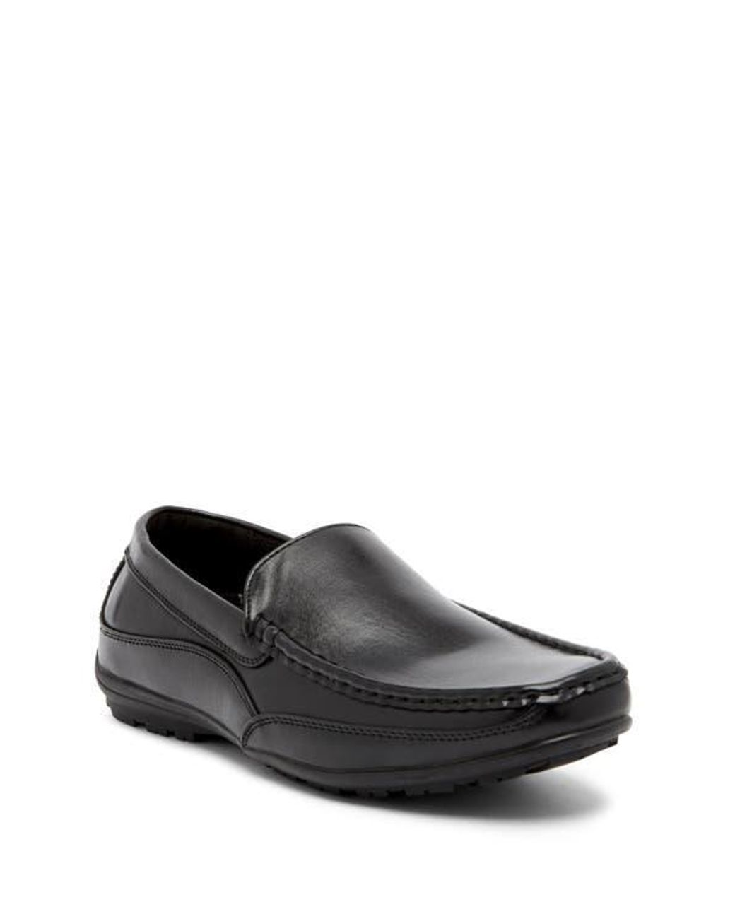 Deer Stags Faux Leather Memory Foam Loafers in Black for Men Lyst