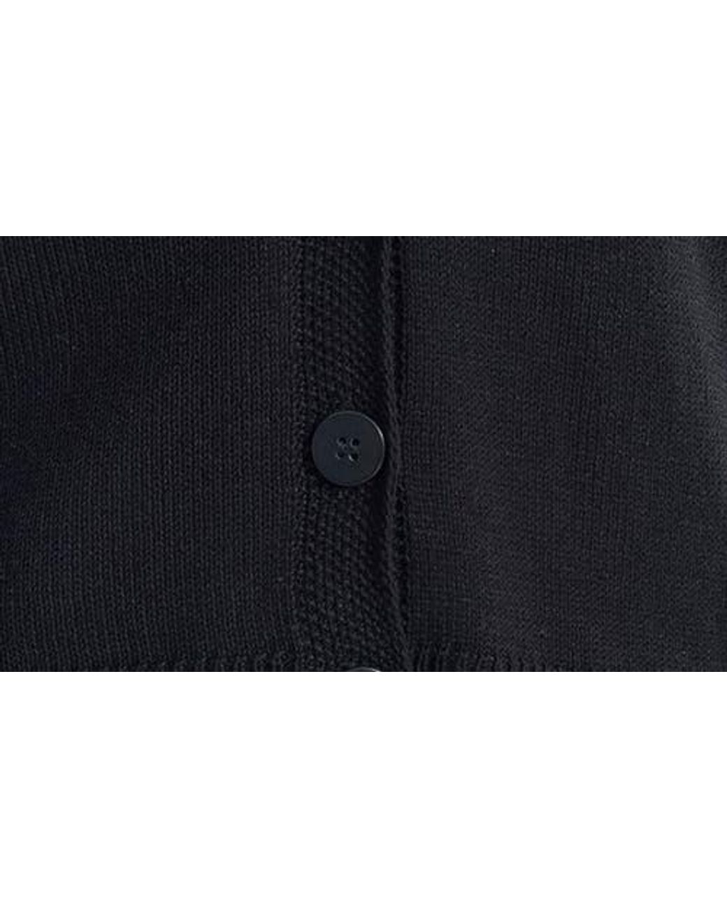 Max Studio Black V-Neck Cardigan
