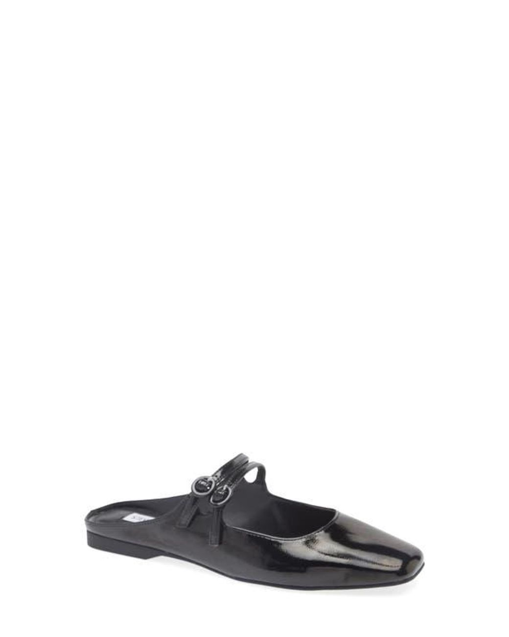 Steve Madden Remee Mary Jane Mule in Black | Lyst