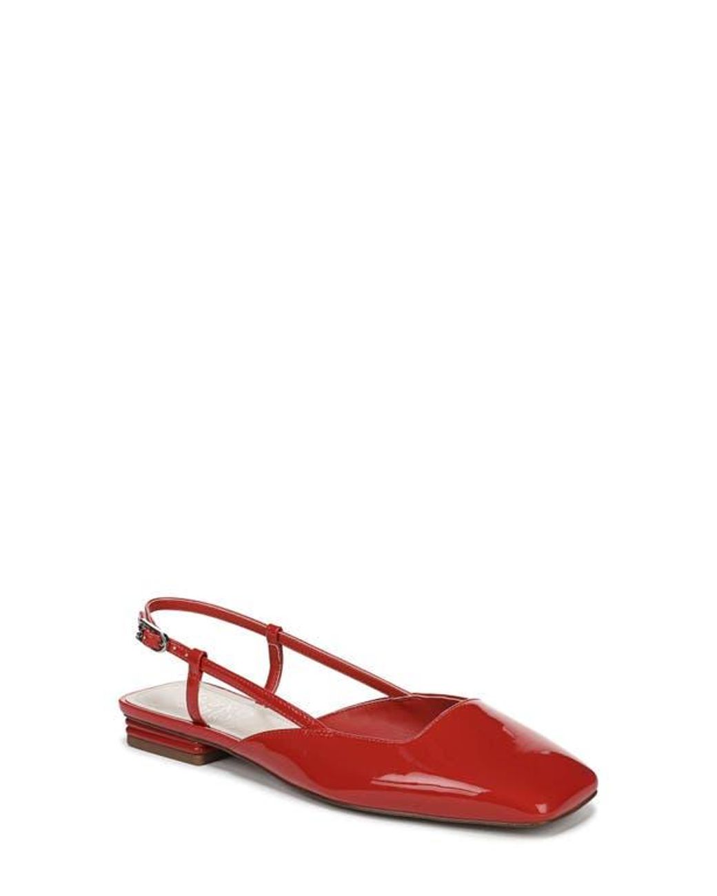 Franco Sarto Red Tadella Slingback Flat