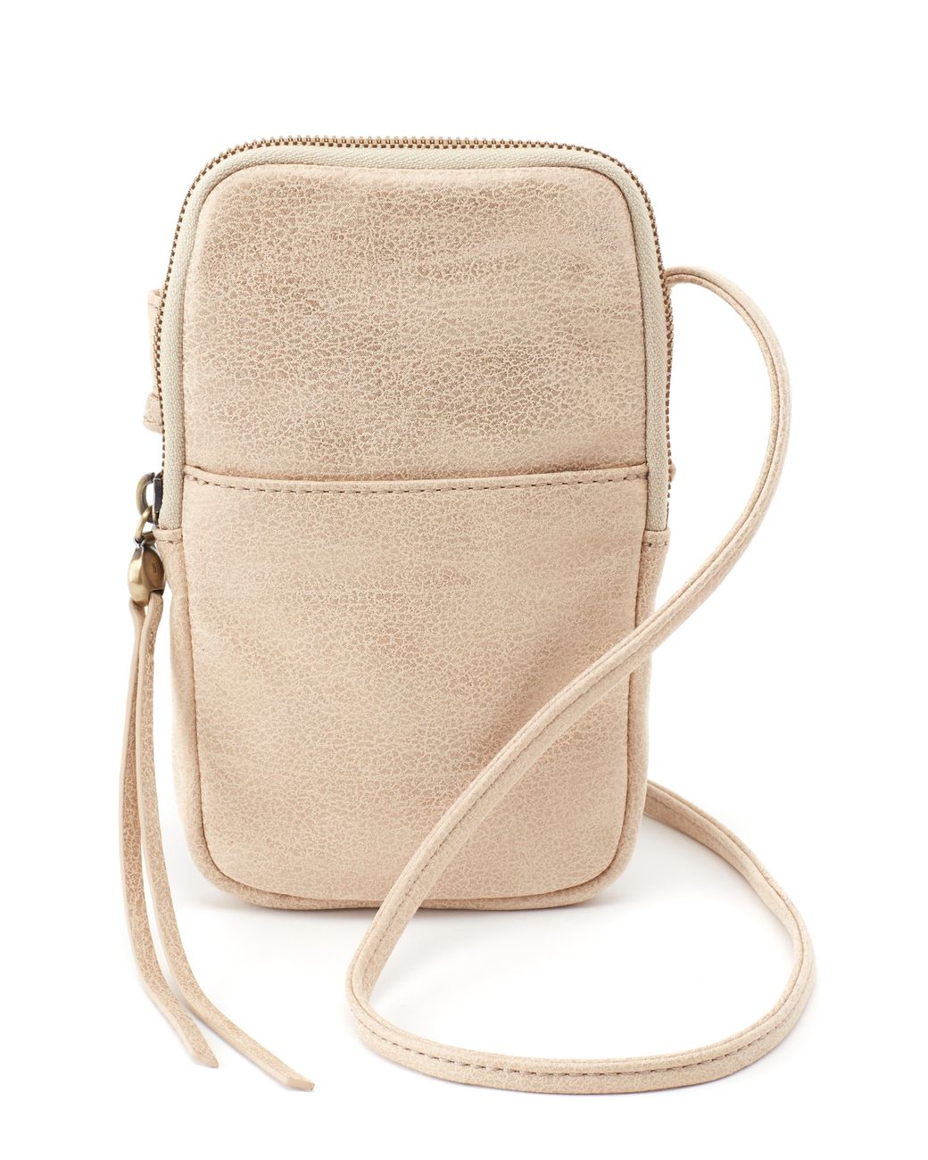 Hobo International Fate Leather Crossbody Bag In Buffed Gold At ...