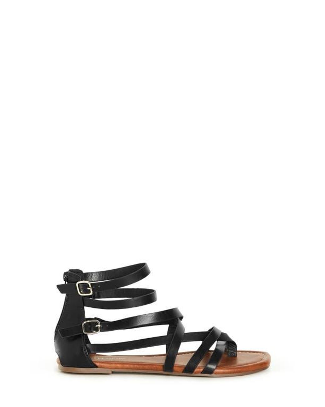 City Chic Black Ios Caged Sandal