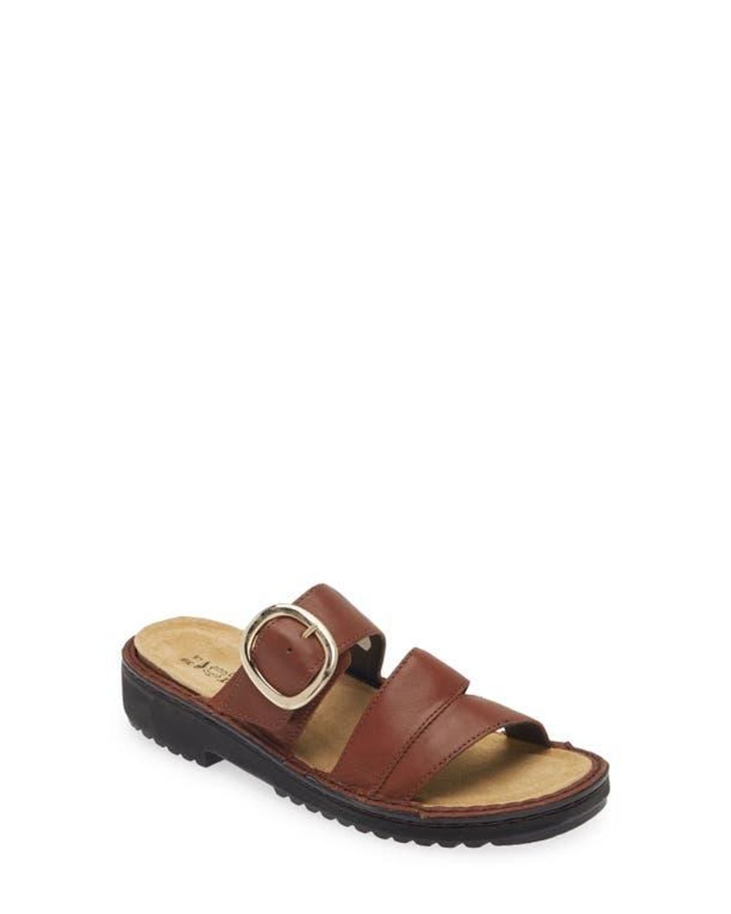 Naot Brown Frey Sandal