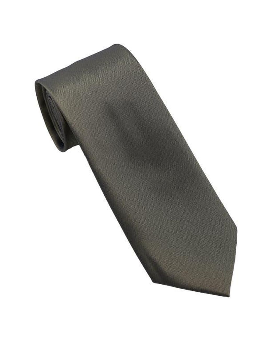 DKNY Gray Iridescent Solid Tie for men