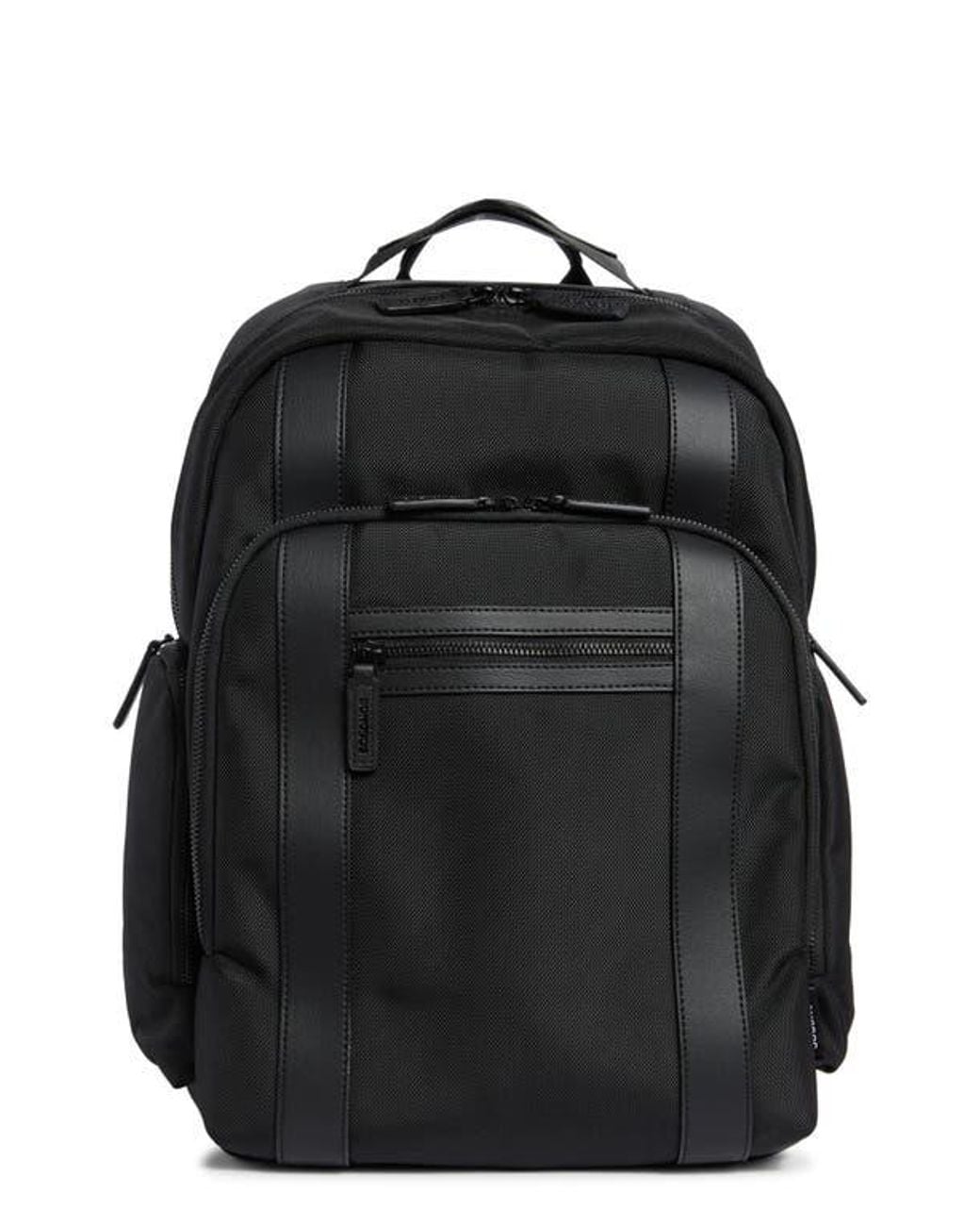 Bonobos Black Ballistic Nylon Laptop Backpack for men