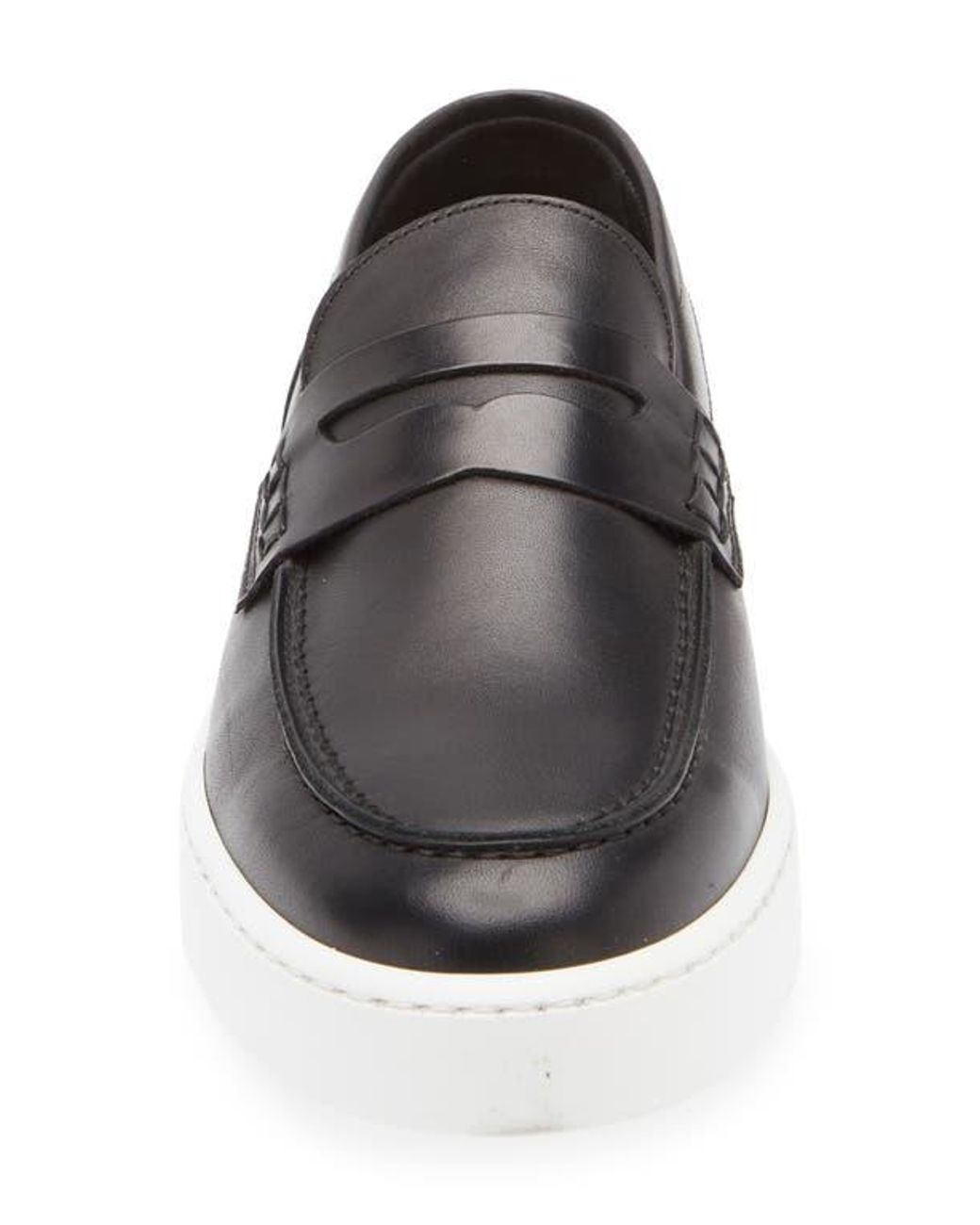Bruno Magli Daniel Slip On Black Penny Loafers Sz 9 Bruno Magli Daniel Penny Loafer in Gray for Men | Lyst main image 3