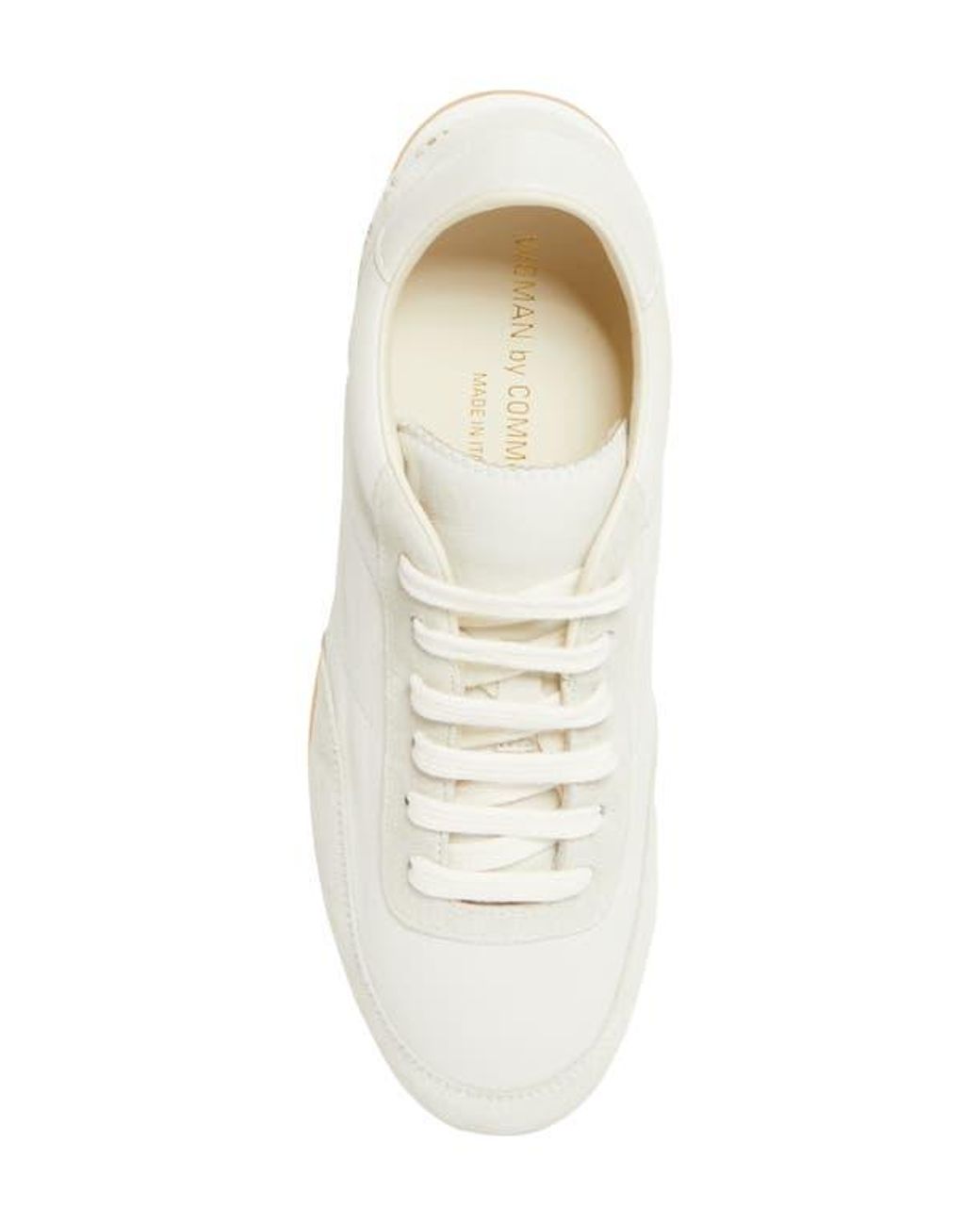 Common Projects White Minimal Runner Sneaker