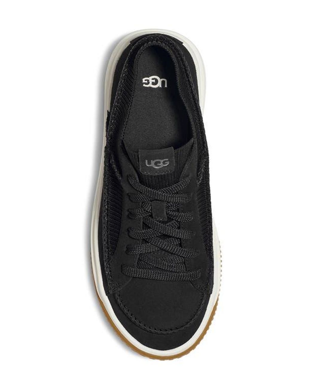 UGG Ez-Duzzit Platform Sneaker in Black | Lyst