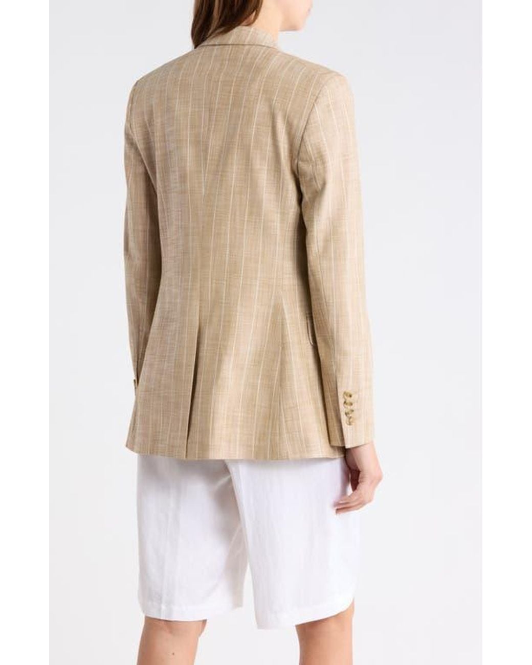 Boss Natural Single Button Blazer