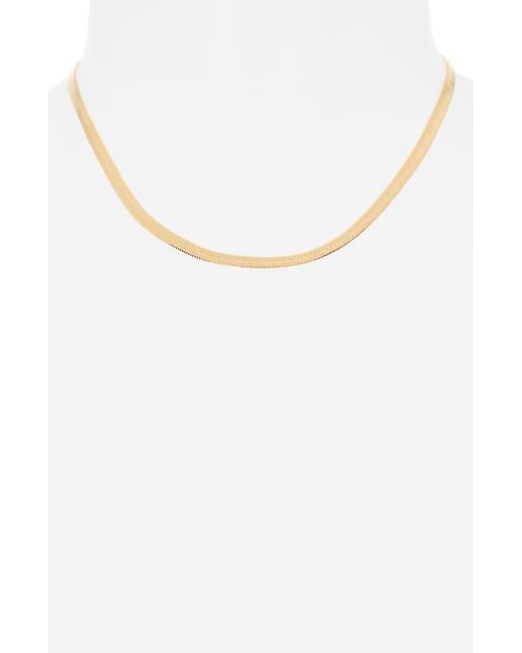 Electric Picks Python Snake Chain Necklace in White | Lyst