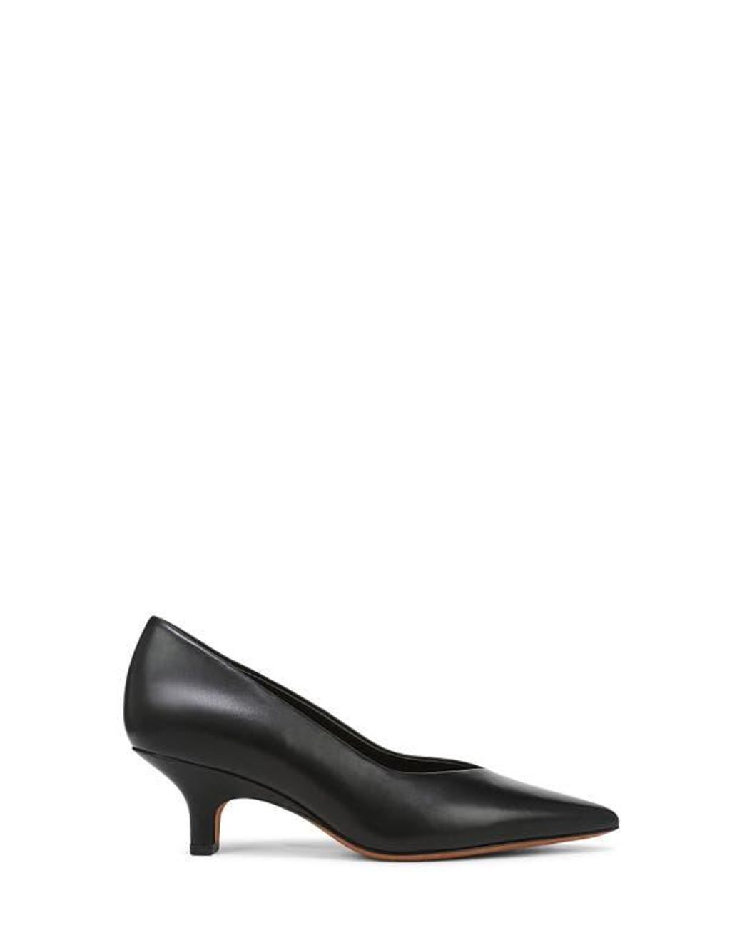Vince Black Livia Pointed Toe Pump