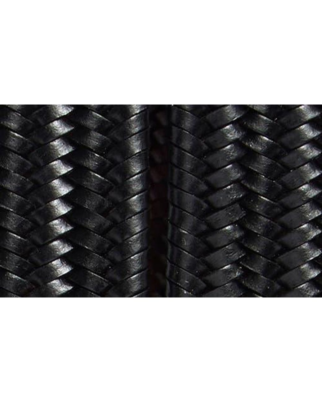 Ted Baker Black Reversible Braided Leather Belt for men