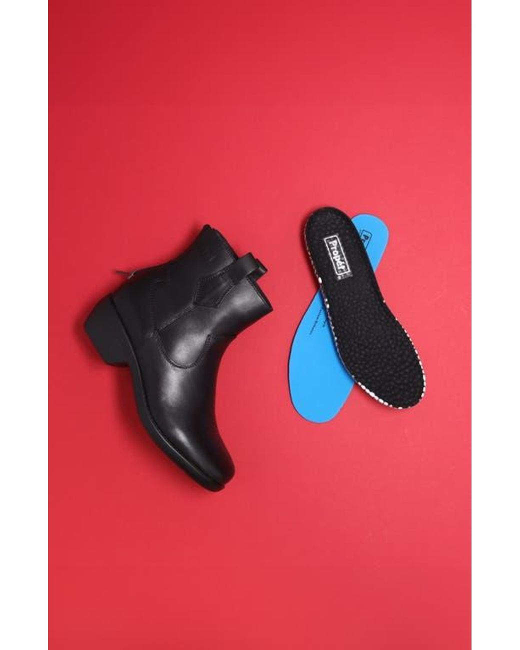 Propet Black Maisie Western Boot
