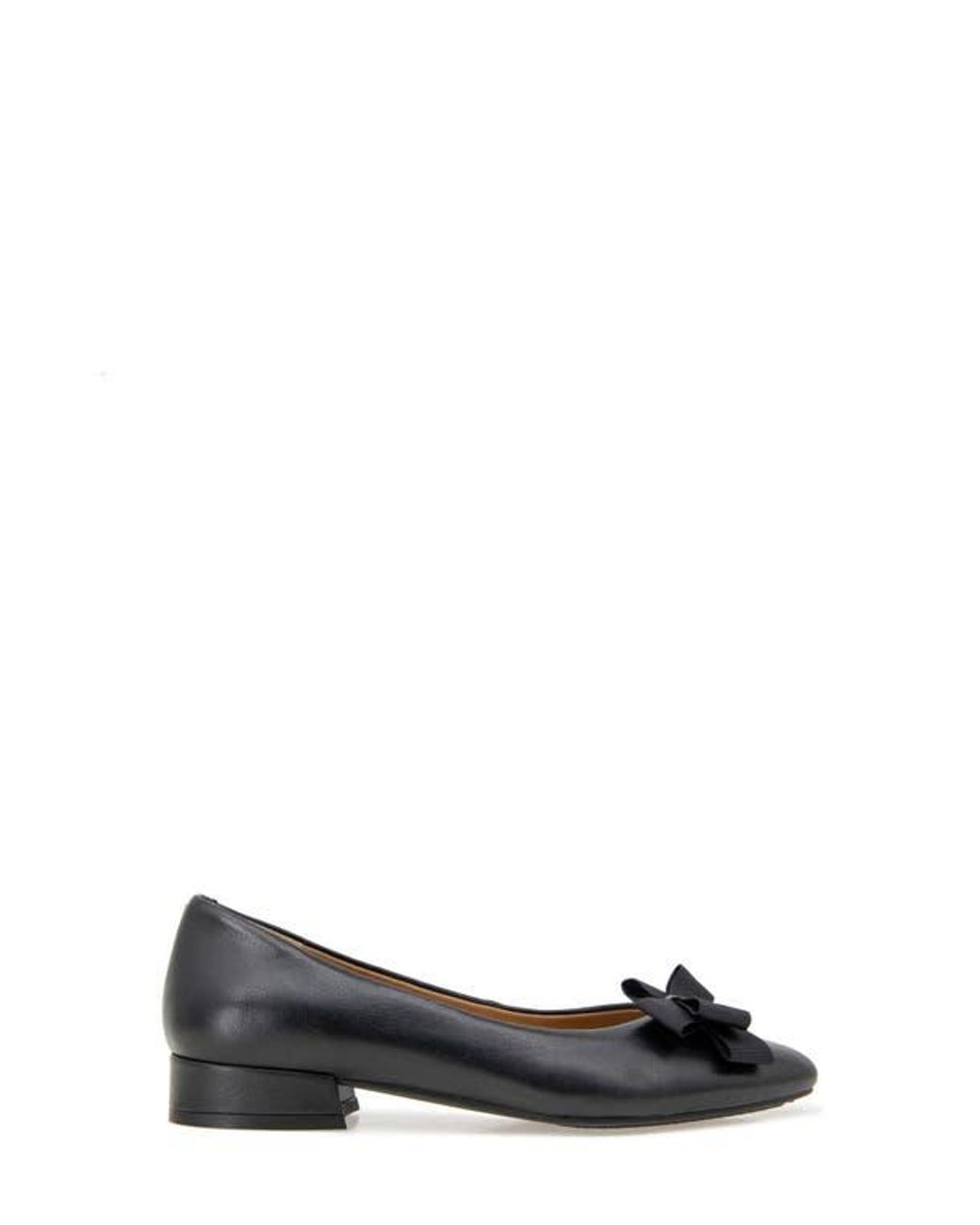 Gentle Souls Blue Abigail Bow Pump