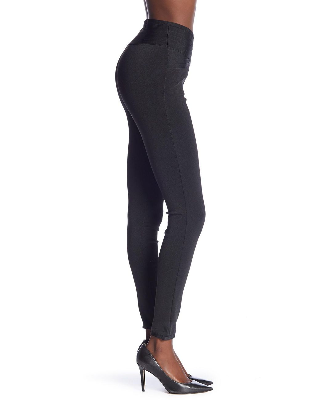 Wow Couture Bandage Leggings in Black | Lyst