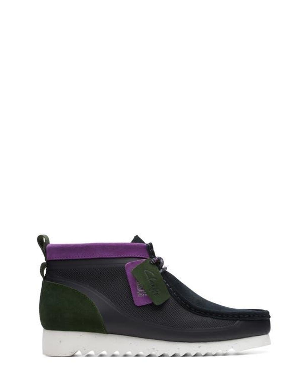 Clarks Black Wallabee 2 Future Chukka for men