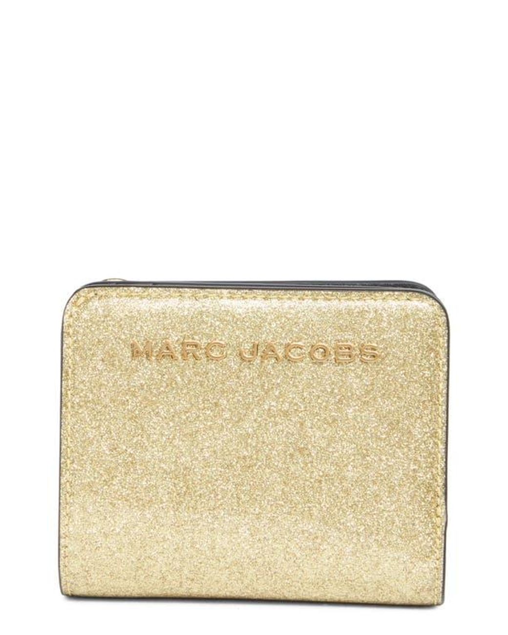 【MARC JACOBS】★財布★ Mini Glitter Compact Wallet Marc Jacobs The Mini Coated Glitter Compact Wallet | Saks