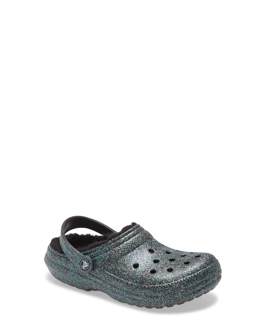 Crocs™ Classic Glitter Lined Clog In Starry Skies Glitter At Nordstrom ...