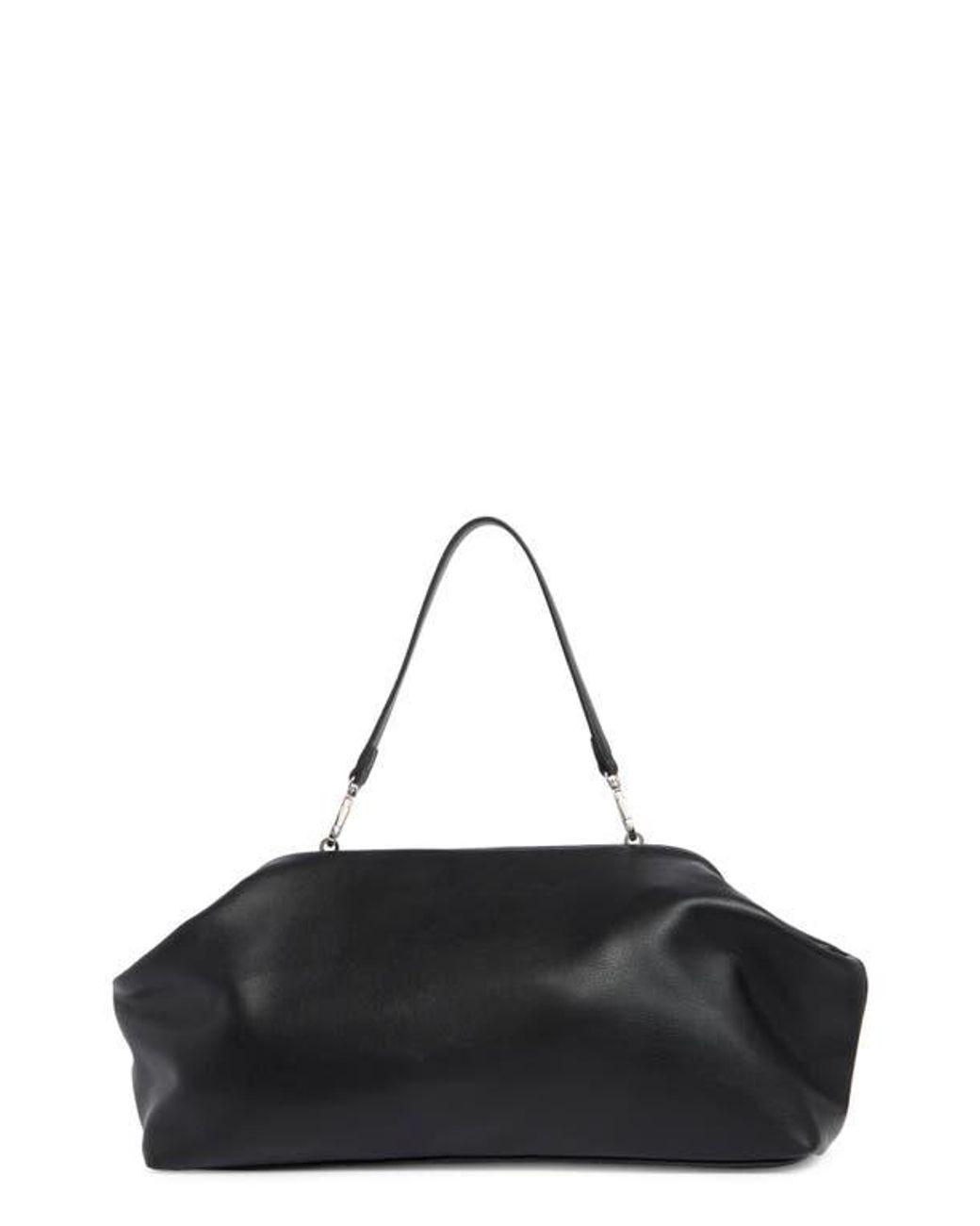 IT MICHAA [イミシャ] Stitched Faux Leather Shoulder Bag Miche Shoulder Bags Faux Leather Exterior Handbags for Women