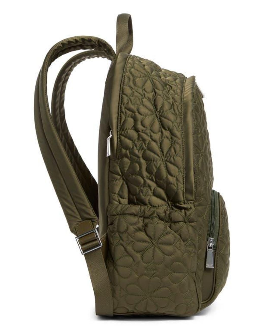 Kate Spade Green Large Tilly Quilted Backpack