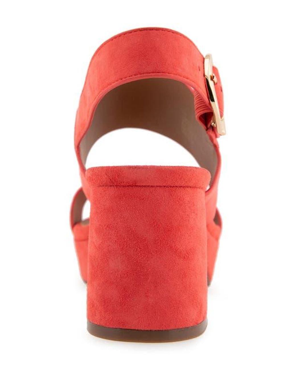 Aerosoles Red Camera Platform Sandal