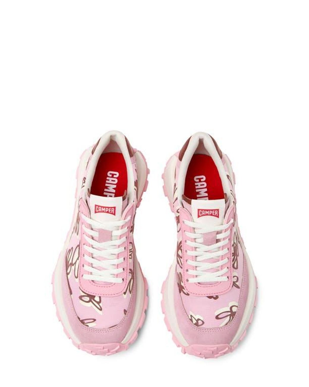 Camper Pink Drift Trail Sneaker