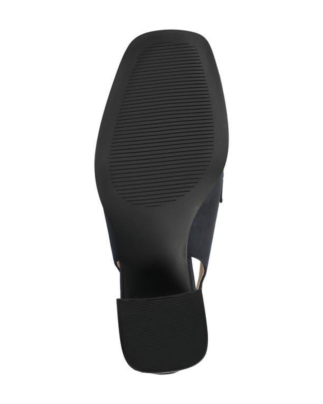 Journee Collection Black Henrika Slingback Pump
