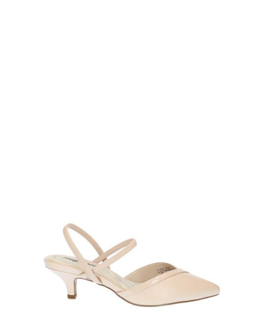 Easy Street Natural Uunna Slingback Pump