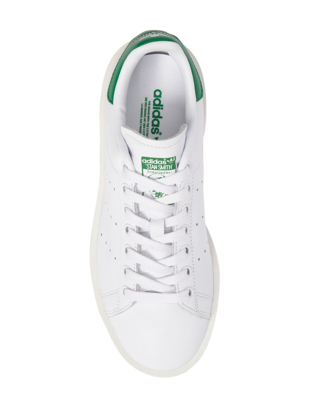 adidas Stan Smith Bold Platform Sneaker in White | Lyst