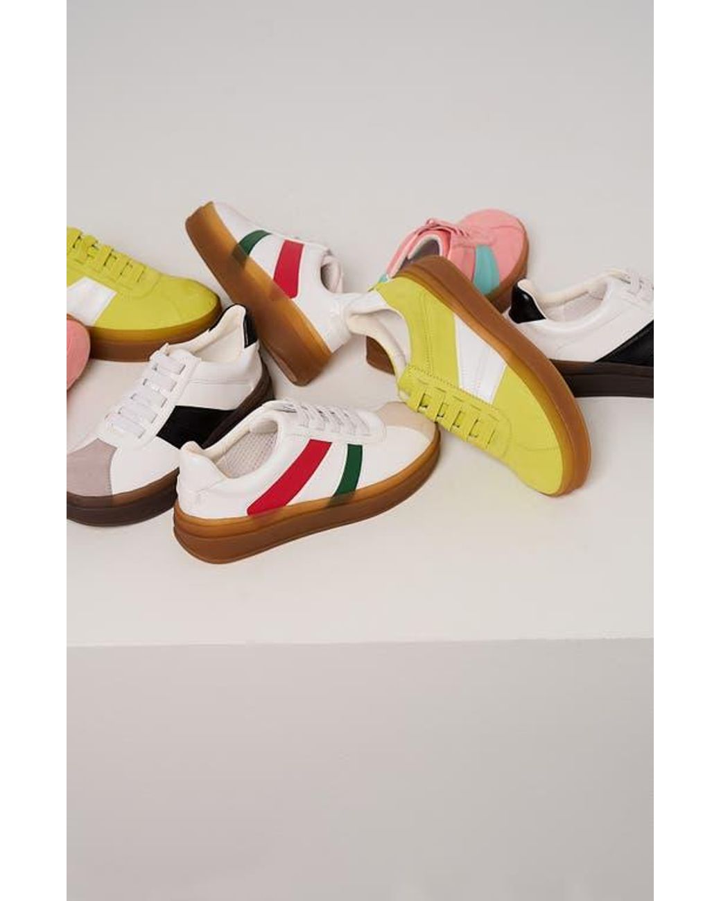 Franco Sarto White Vinto Sneaker